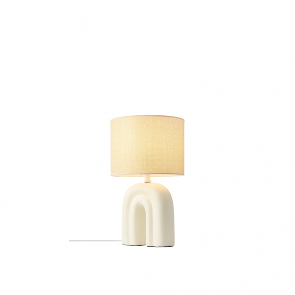 Haze Bordslampa Beige/Vit i gruppen Belysning / Inomhus / Bordslampor hos Vxj Elektriska (2412705009)