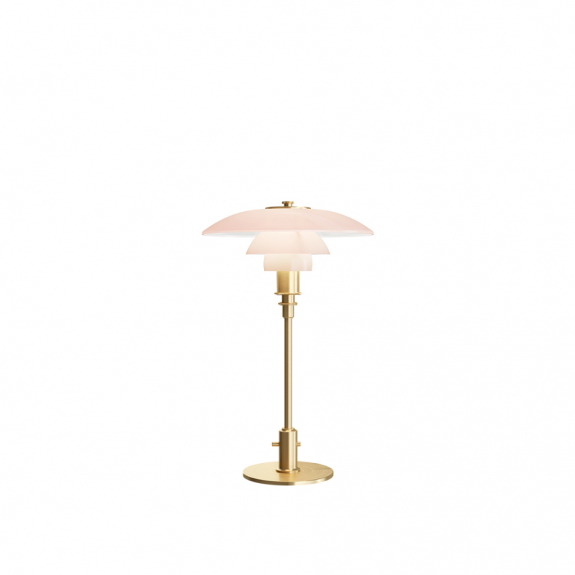 PH 3/2 Bordslampa Pale Rose/Brass i gruppen Belysning / Inomhus / Bordslampor hos Växjö Elektriska (5744170372)