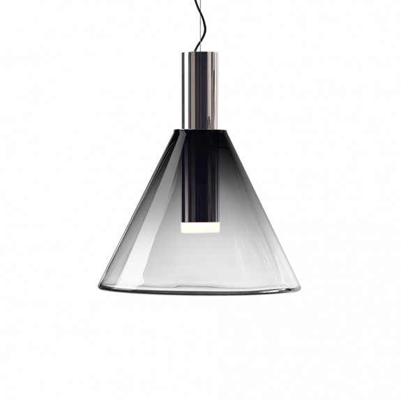 Phenomena Pendel Cone Smoke/Brushed Silver i gruppen Belysning / Inomhus / Taklampor hos Växjö Elektriska (8595610927509)