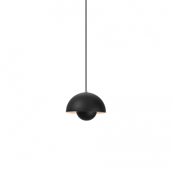 Flowerpot Pendel VP1 23cm Matt Black i gruppen Belysning / Inomhus / Taklampor hos Vxj Elektriska (ANDT-133082A218)