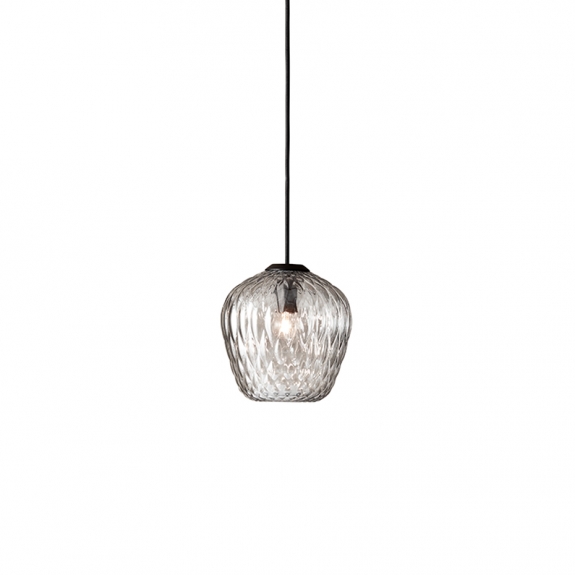 Blown Pendel SW4 23cm Silver Lustre i gruppen Belysning / Inomhus / Taklampor hos Vxj Elektriska (ANDT-133106A165)