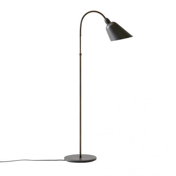 Bellevue Golvlampa AJ7 Anniversary Edition Stone Grey & Bronzed Brass i gruppen Belysning / Inomhus / Golvlampor hos Vxj Elektriska (ANDT-133131A146)