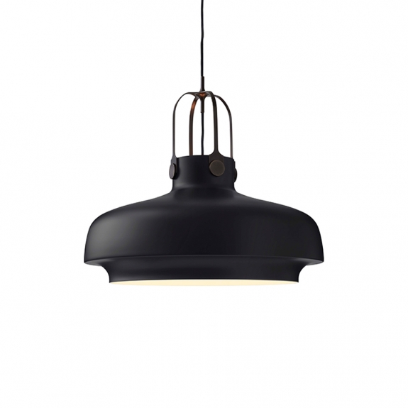 Copenhagen Pendel SC8 60cm Matt Black & Bronzed Brass i gruppen Belysning / Inomhus / Taklampor hos Vxj Elektriska (ANDT-133145A135)