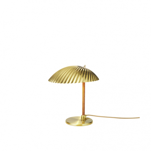 5321 Bordslampa Polished Brass/Lacquered Rattan i gruppen Belysning / Inomhus / Bordslampor hos Vxj Elektriska (GUB-10003841)