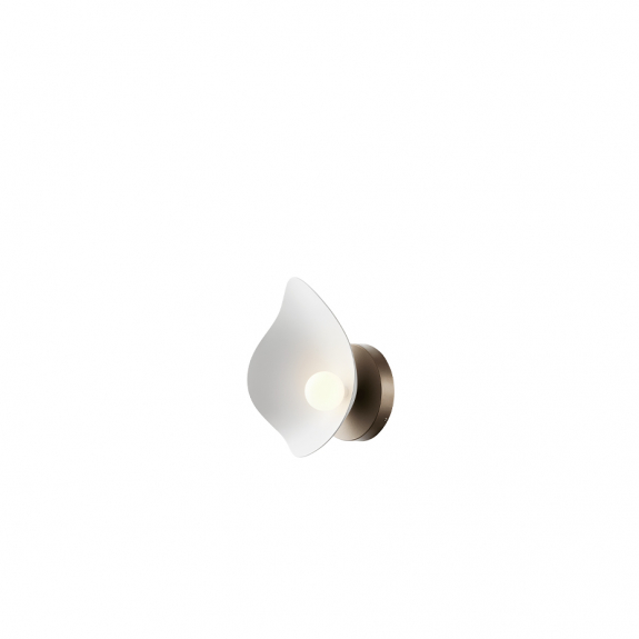 Florii 1 Vgglampa Dark Bronze/White i gruppen Belysning / Inomhus / Vgglampor hos Vxj Elektriska (NUU-2125001)