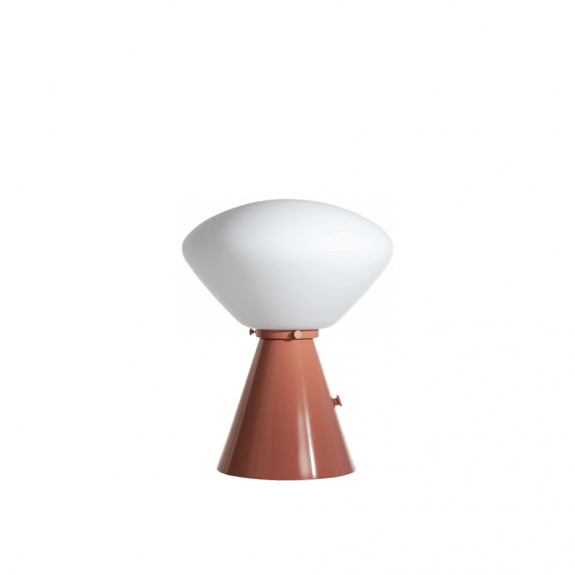 Ottilia Bordslampa Beige Red/Opal Glass i gruppen Belysning / Inomhus / Bordslampor hos Vxj Elektriska (RUBN-515101215)