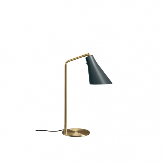 Miller Bordslampa Slate Grey/Brass i gruppen Belysning / Inomhus / Bordslampor hos Vxj Elektriska (RUBN-850171125)