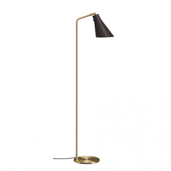 Miller Golvlampa Black/Brass i gruppen Belysning / Inomhus / Golvlampor hos Vxj Elektriska (RUBN-850371005)