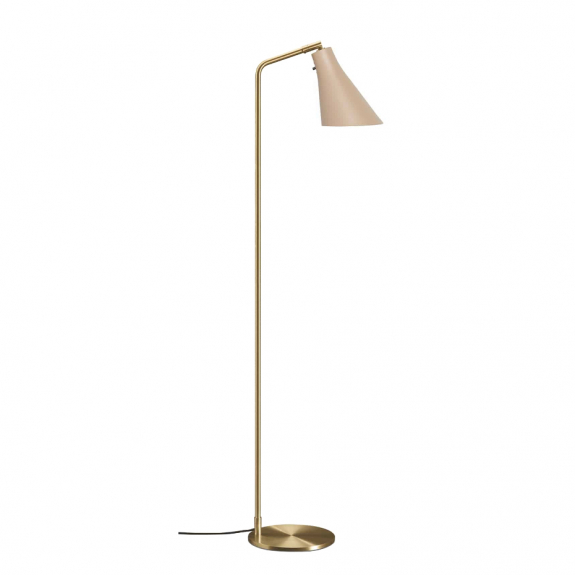 Miller Golvlampa Light Sand/Brass i gruppen Belysning / Inomhus / Golvlampor hos Vxj Elektriska (RUBN-850371127)